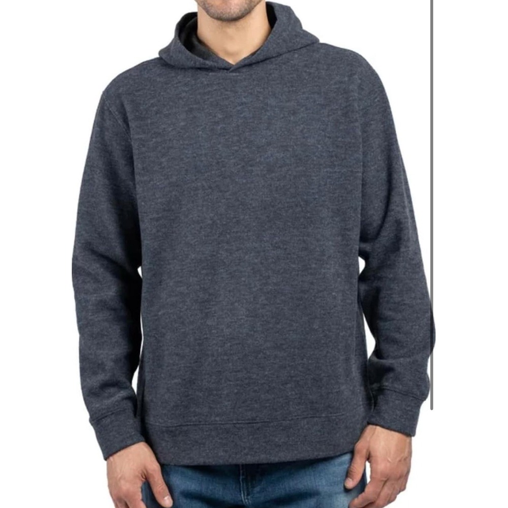 Jachs New York Men's Pockets Heavyweight Hoodie, Navy‎ Blue, Size XL